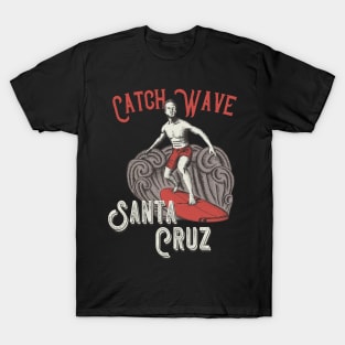 Santa Cruz California Surfing T-Shirt